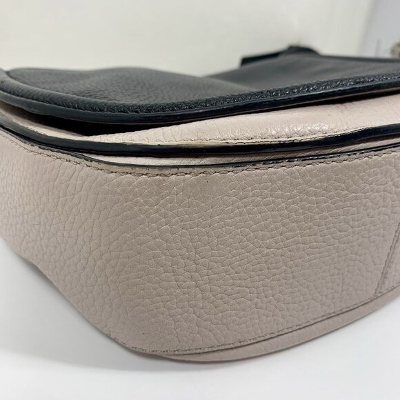 KATE SPADE NY Oliver Street Sadelle Pebbled Leather Saddle Bag Shoulder Handbag - Picture 12 of 16